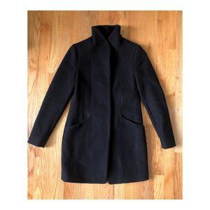 WIlfred Italian Wool and Cashmere Black Jacket Coat Size XXS